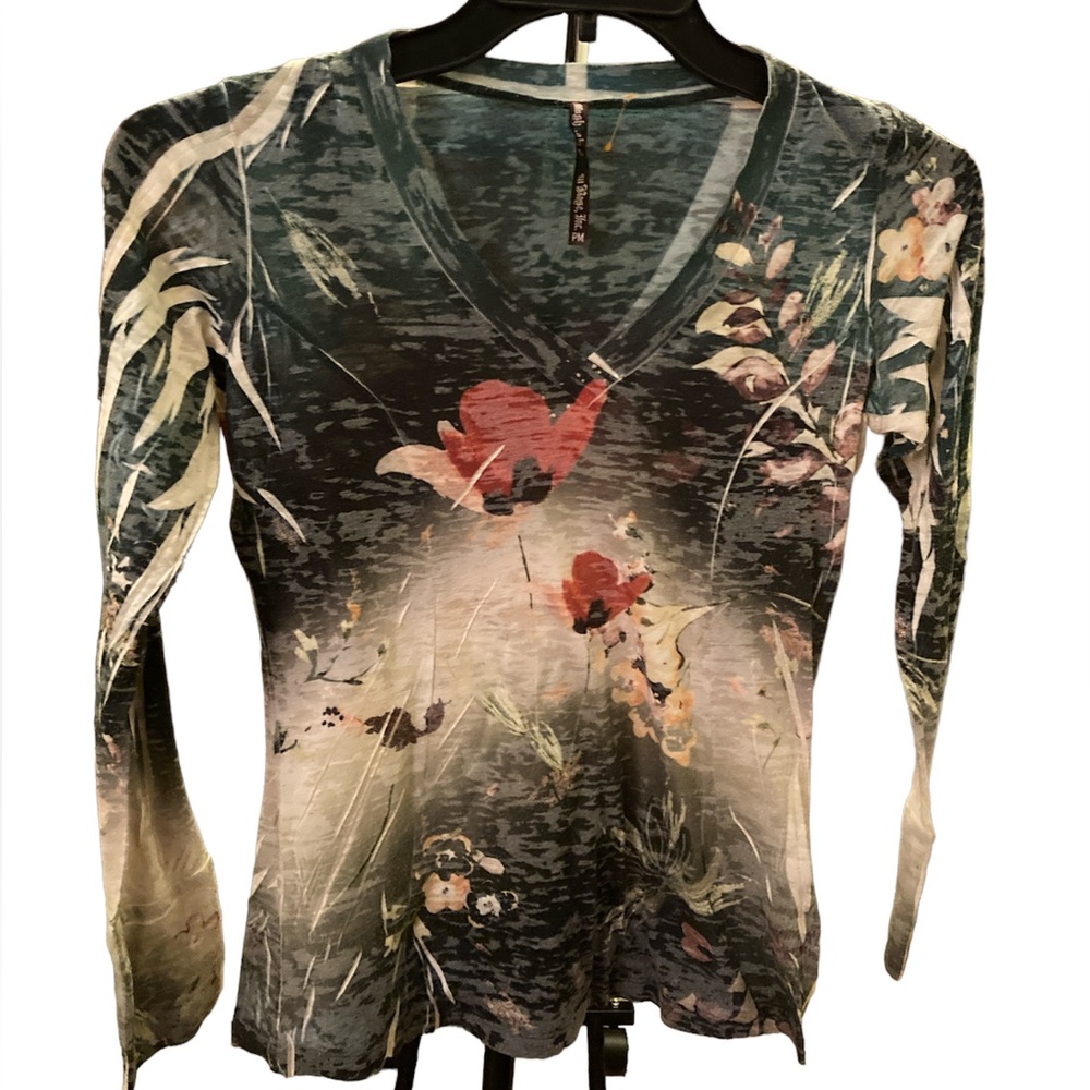 MUSHBABY SIENNA ROSE COLORFUL TOP